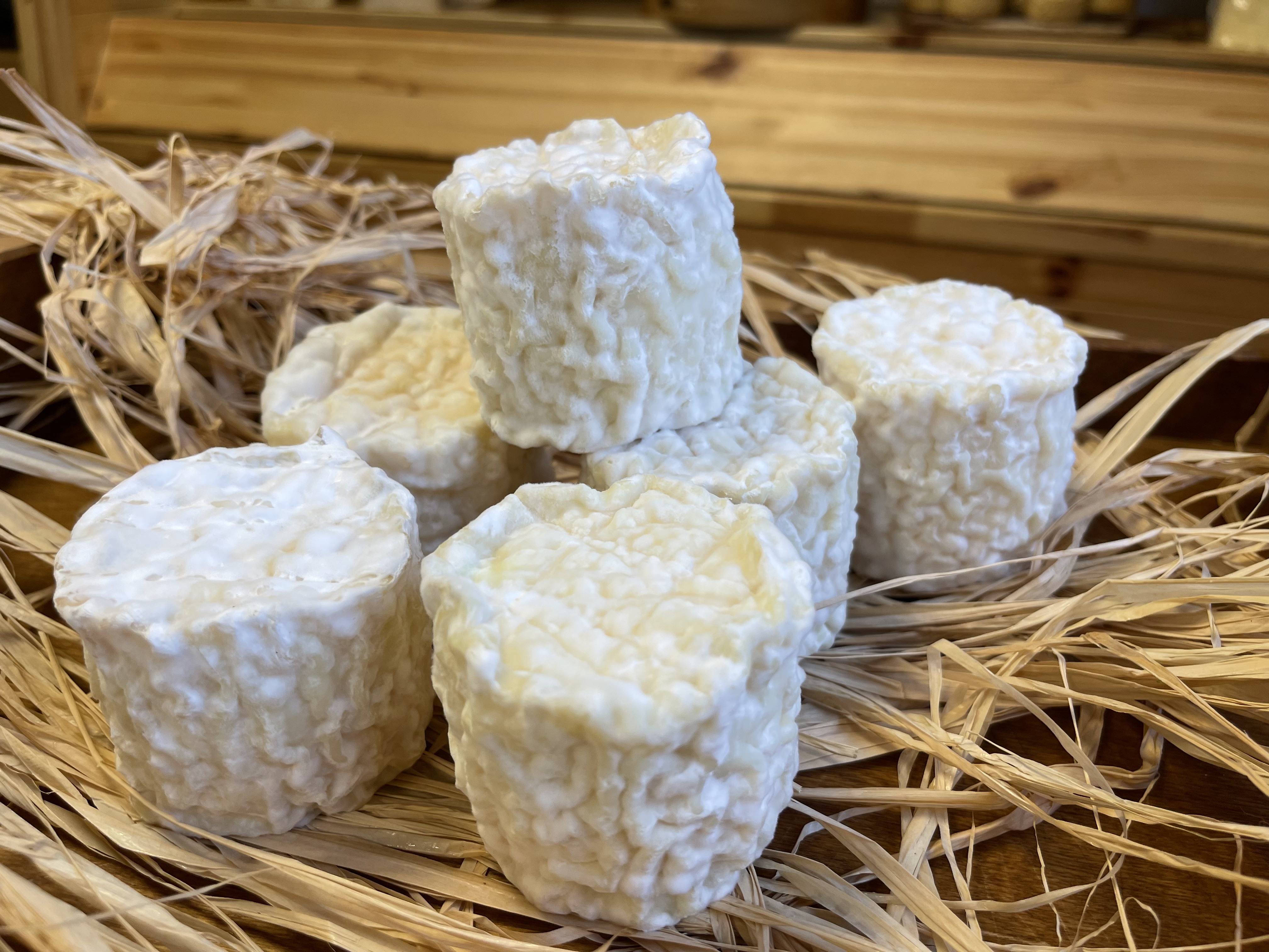 Szevrula młoda - ser typu pleśniowy kozi chevre
